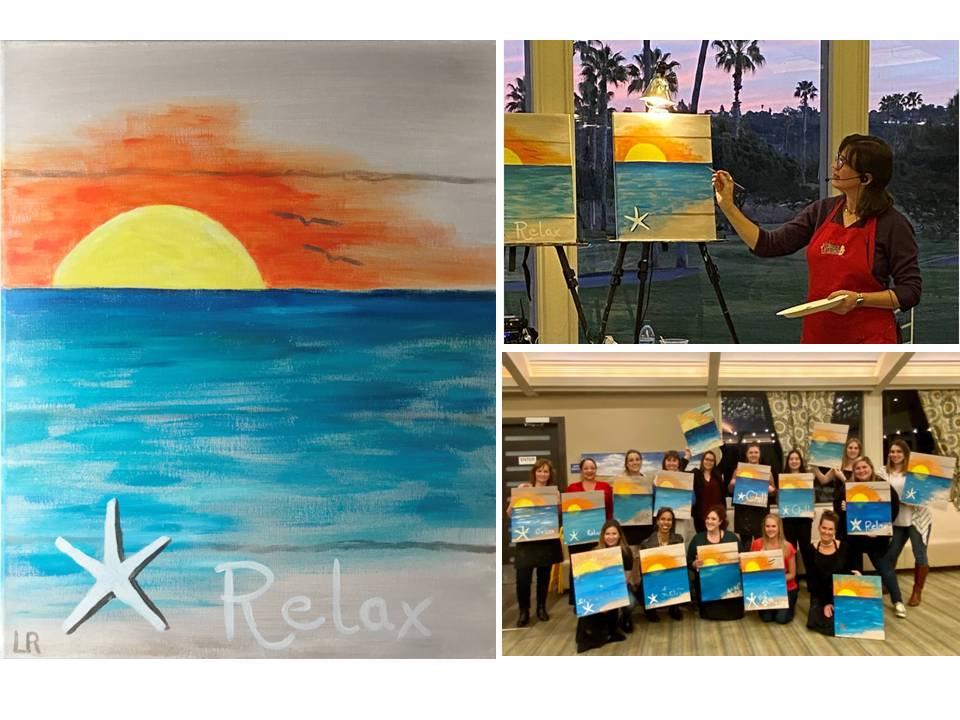 paint and sip san diego